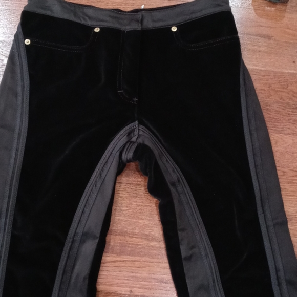 Roberto Cavalli velour & satin short pants - Picture 10 of 11